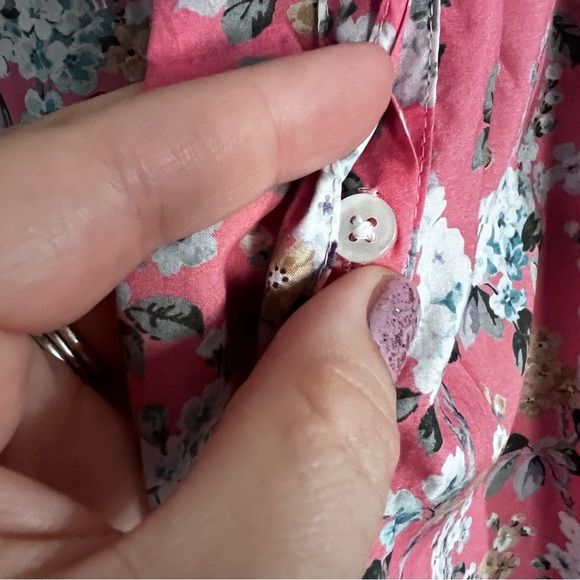 J. Crew with Liberty of London Fabric Josephine Popover Top size 16 - Picture 11 of 15